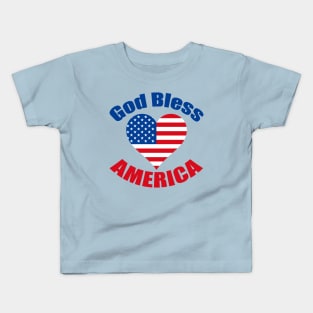 God Bless America Kids T-Shirt